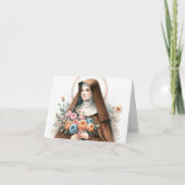 Saint Colette-Saint van onvruchtbaarheid Kaart (Voorkant)