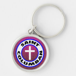 Saint Columban Sleutelhanger