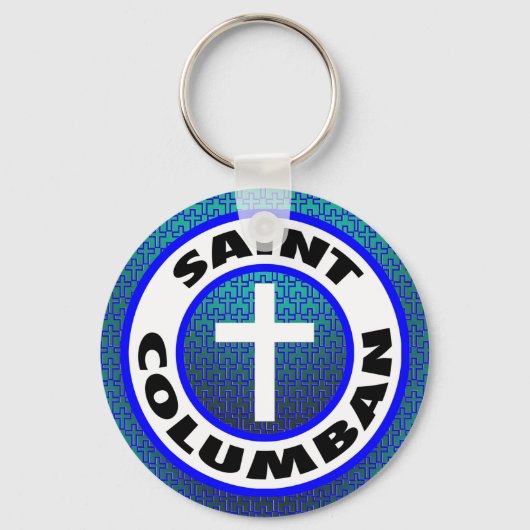 Saint Columban Sleutelhanger (Voorkant)