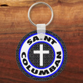 Saint Columban Sleutelhanger (Voorkant)
