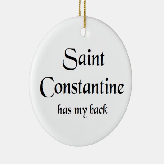 saint constantine coffee mug keramisch ornament (Rechts)