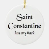 saint constantine coffee mug keramisch ornament (Voorkant)