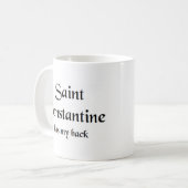 saint constantine koffie mok (Voorkant links)