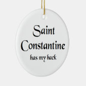 saint constantine koffiemok keramisch ornament (Rechts)