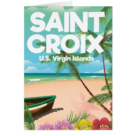 Saint Croix, Amerikaanse Maagdeneilanden reisposte (Voorkant)