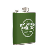 Saint Croix, Minnesota Wisconsin Kayaking Heupfles (Rechts)