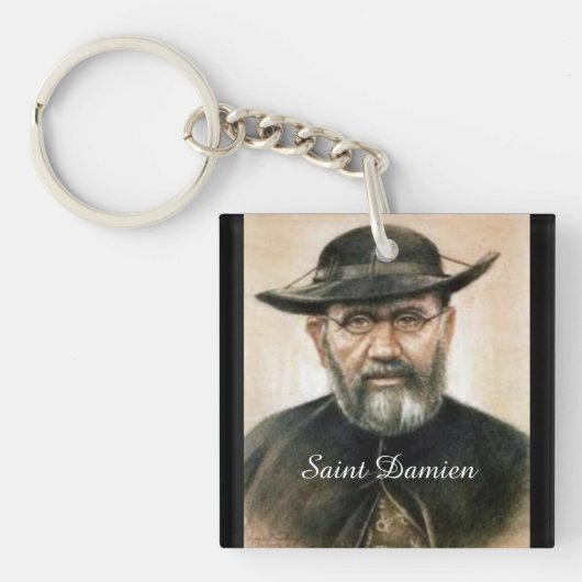 Saint Damien Sleutelhanger (voorkant)