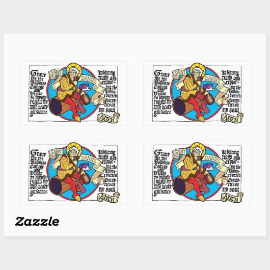 Saint Daniel Sticker (Vel)