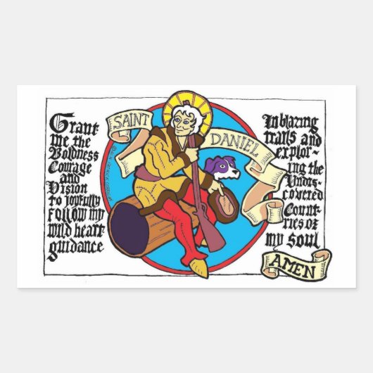 Saint Daniel Sticker (Voorkant)