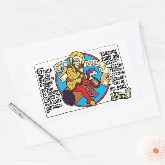 Saint Daniel Sticker (Envelop)