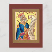 Saint David Prayer Card Briefkaart (Voorkant)