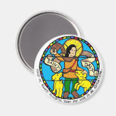 Saint Davy Magnet (Voorkant / Achterkant)