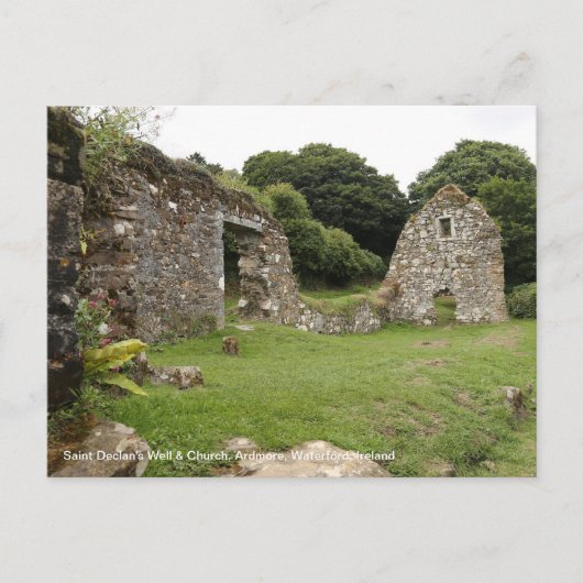 Saint Declan's Well & Church Ireland Briefkaart (Voorkant)