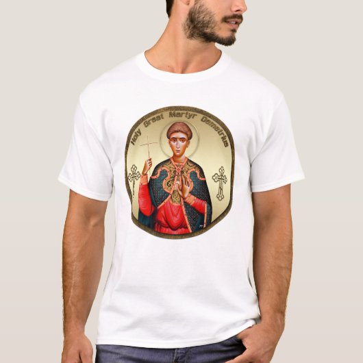 Saint Demetrius icon 3 T-shirt (Voorkant)