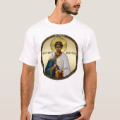 Saint Demetrius icon srb 2 T-shirt (Voorkant)