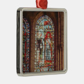 Saint Denis geeft het oriflamme aan Clement Metalen Ornament (Rechts)