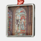 Saint Denis geeft het oriflamme aan Clement Metalen Ornament (Links)