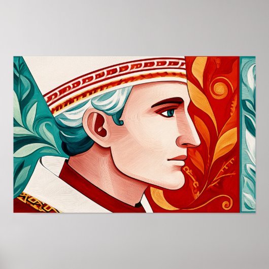 Saint-Denis in geloof en kracht Poster (Voorkant)