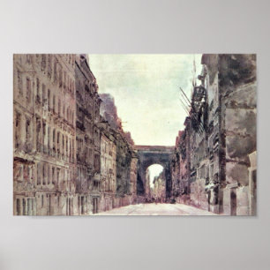 Saint-Denis in Parijs door Girtin Thomas Poster