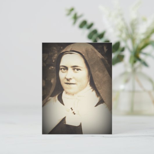 SAINT DEZE VAN LISIEUX BRIEFKAART (Staand voorkant)