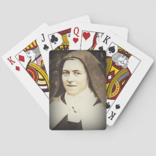SAINT DEZE VAN LISIEUX SPEELKAARTEN