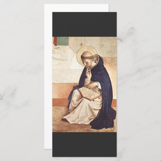 Saint Dominic de Guzman door Fra Angelico (Voorkant / Achterkant)