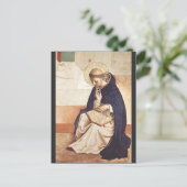 Saint Dominic de Guzman door Fra Angelico Briefkaart (Staand voorkant)