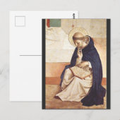Saint Dominic de Guzman door Fra Angelico Briefkaart (Voorkant / Achterkant)