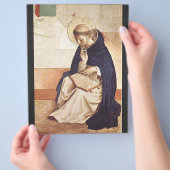Saint Dominic de Guzman door Fra Angelico Flyer (Hand)