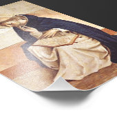 Saint Dominic de Guzman door Fra Angelico Foto Afdruk (Hoek)