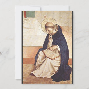Saint Dominic de Guzman door Fra Angelico Kaart