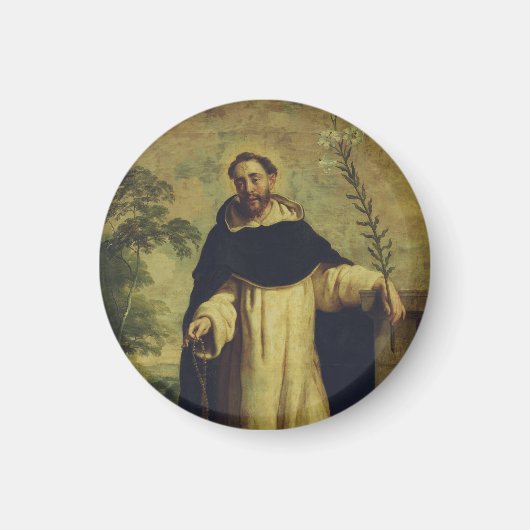 Saint Dominic de Guzman Magneet (Voorkant)