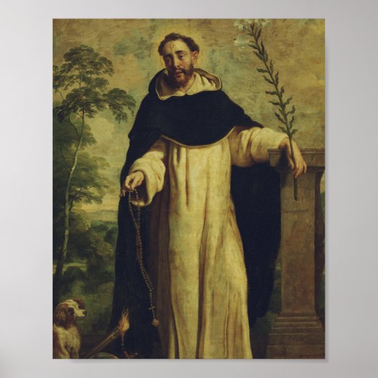 Saint Dominic de Guzman Poster (Voorkant)