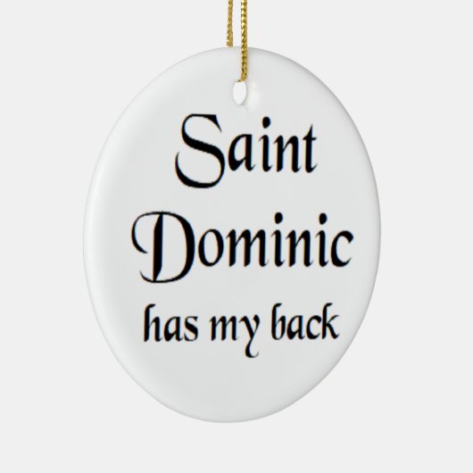 saint dominic keramisch ornament (Rechts)