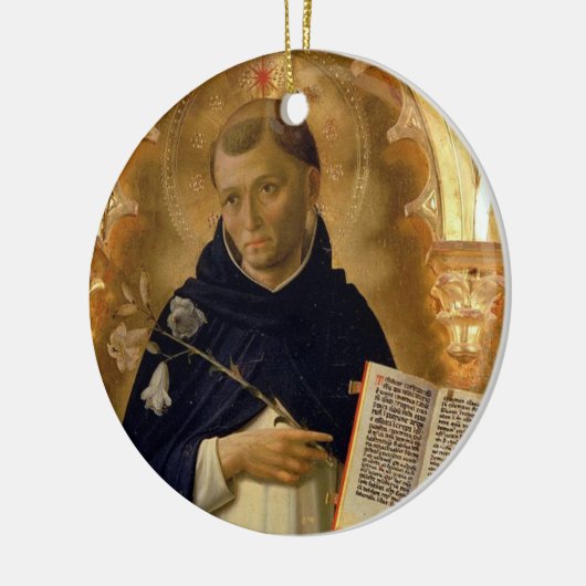 Saint Dominic* kerstversiering Keramisch Ornament (Links)