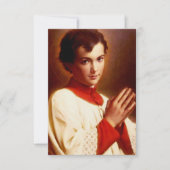 Saint Dominic Savio Bedankkaart (Voorkant)