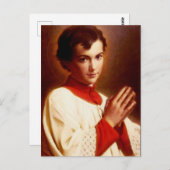 Saint Dominic Savio Briefkaart (Voorkant / Achterkant)
