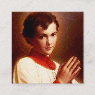 Saint Dominic Savio Vierkante Visitekaartje