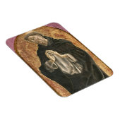 Saint Dominic (tempera op panel) Magneet (Rechterzijde)
