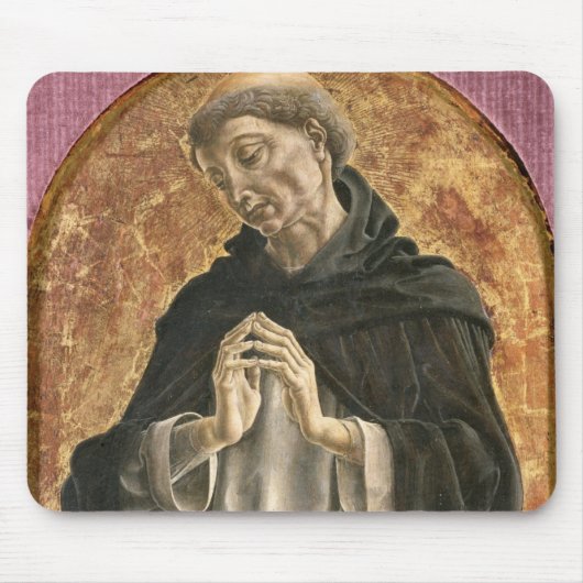 Saint Dominic (tempera op panel) Muismat (Voorkant)