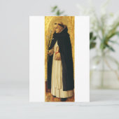 Saint Dominic van Carlo Crivelli Bedankkaart (Staand voorkant)