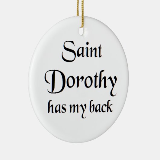 saint dorothy coffee mug keramisch ornament (Rechts)