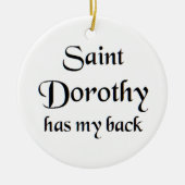 saint dorothy coffee mug keramisch ornament (Voorkant)