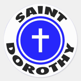 Saint Dorothy Ronde Sticker