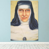 Saint Dulce of the Poor Canvas Afdruk (Insitu (Houten vloer))
