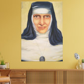 Saint Dulce of the Poor Canvas Afdruk (Insitu (Woonkamer))