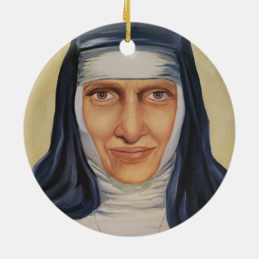Saint Dulce of the Poor Keramisch Ornament (Achterkant)
