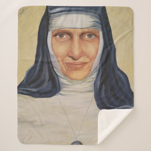 Saint Dulce of the Poor Sherpa Deken (Voorkant)