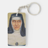 Saint Dulce of the Poor Sleutelhanger (achterkant)