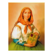 Saint Dymphna Perfect Poster (Voorkant)